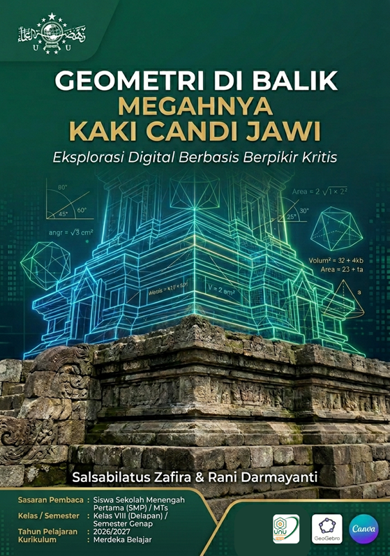 Geometri di Balik Megahnya Kaki Candi Jawi: Eksplorasi Digital Berbasis Berpikir Kritis