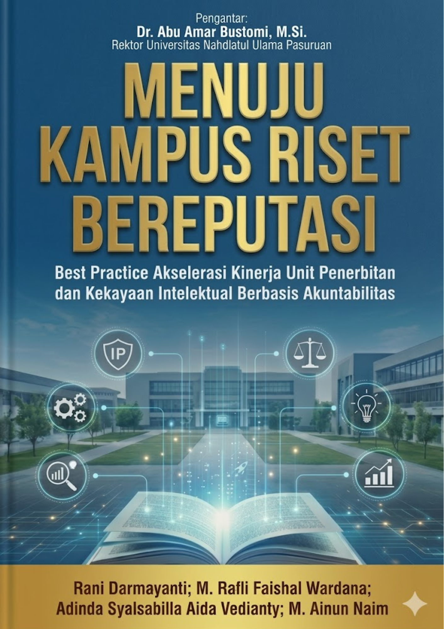 Cover Menuju Kampus Riset Bereputasi
